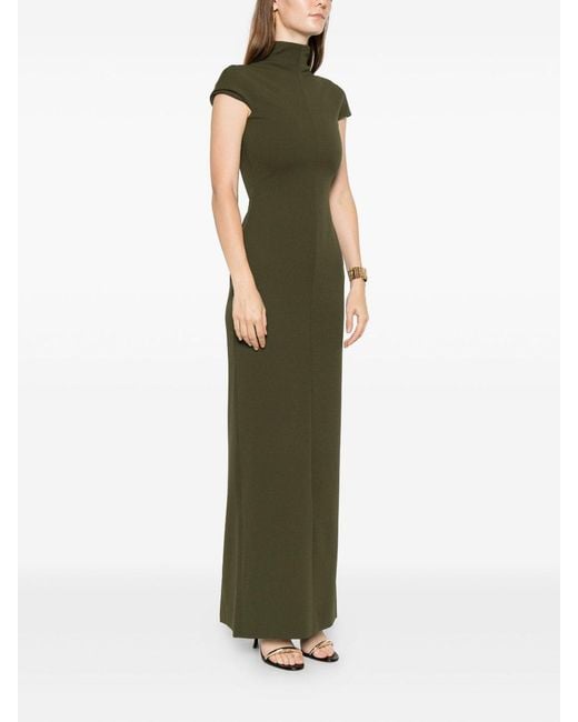 Solace London Green Maxi Dresses