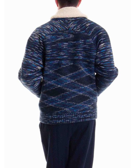 Missoni Blue Jacket for men