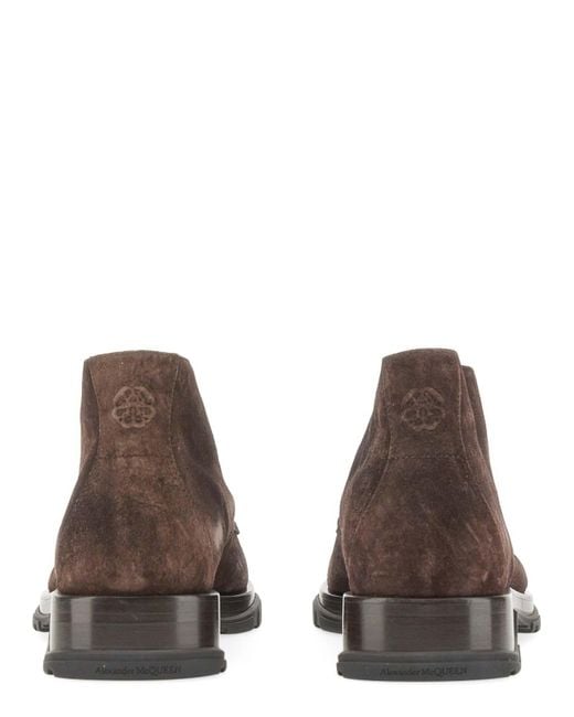 McQueen Brown Boots for men