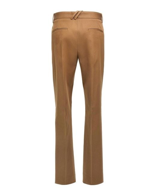 Burberry Natural Straight Pants