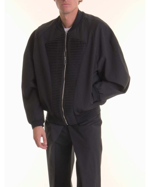 Les Hommes Black Jacket for men