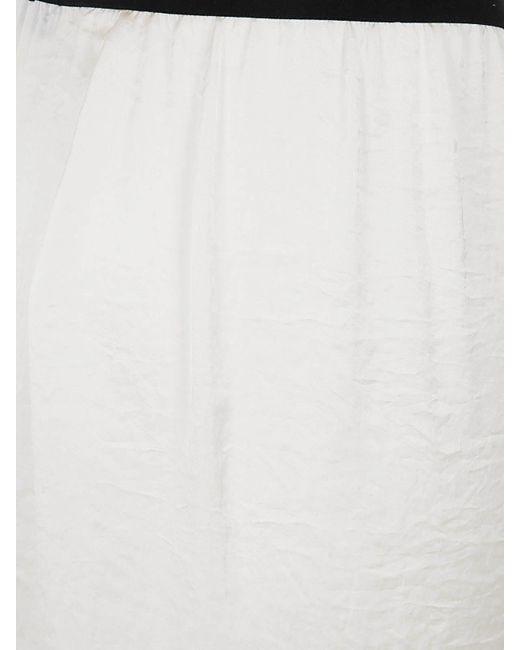 Maria Calderara White Skirt Pants