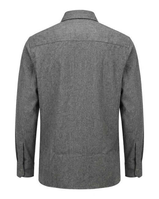 Brunello Cucinelli Gray Shirt for men