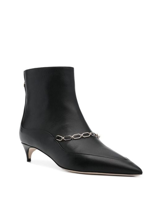 Malone Souliers Black Franca 40 Ankle Boots
