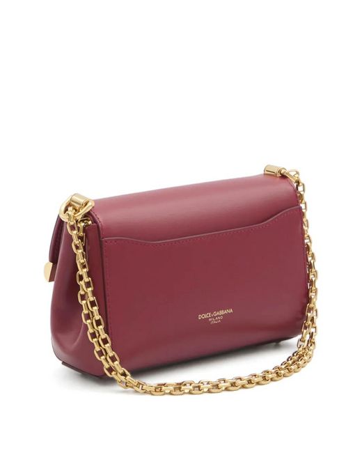 Dolce & Gabbana Purple Marlene Chain