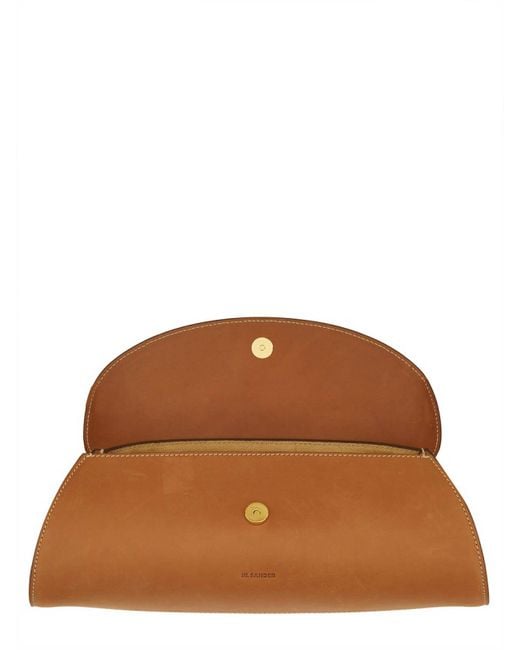 Borsa Cannoli di Jil Sander in White