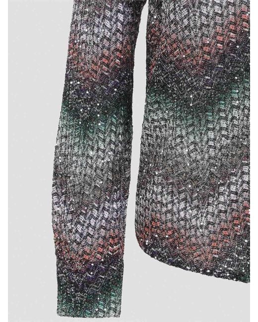 Missoni Gray Caperdoni Shirt