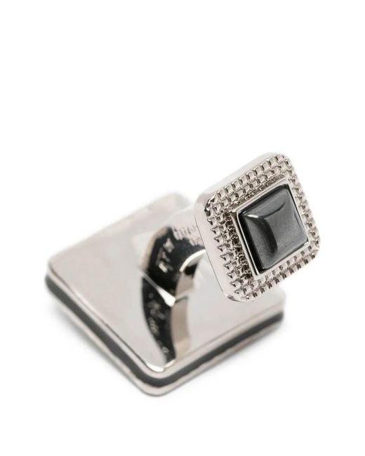 Gemelli Duo Cab di Tateossian in Metallic da Uomo