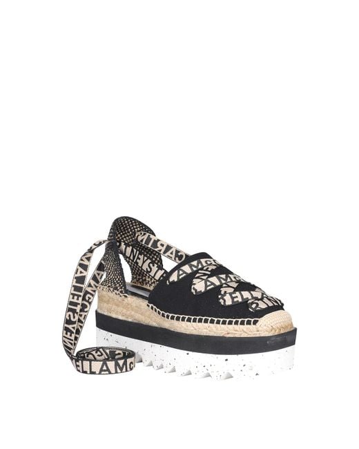 Stella McCartney Black Espadrilles