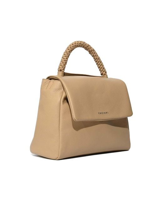 Orciani Natural Sveva Sense Scooby Medium Biscuit Bag