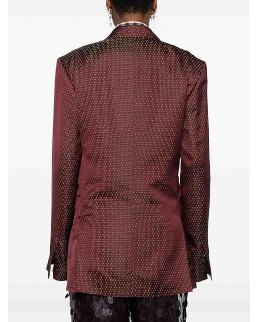Dries Van Noten Purple Bafya 2350 Wwjacket