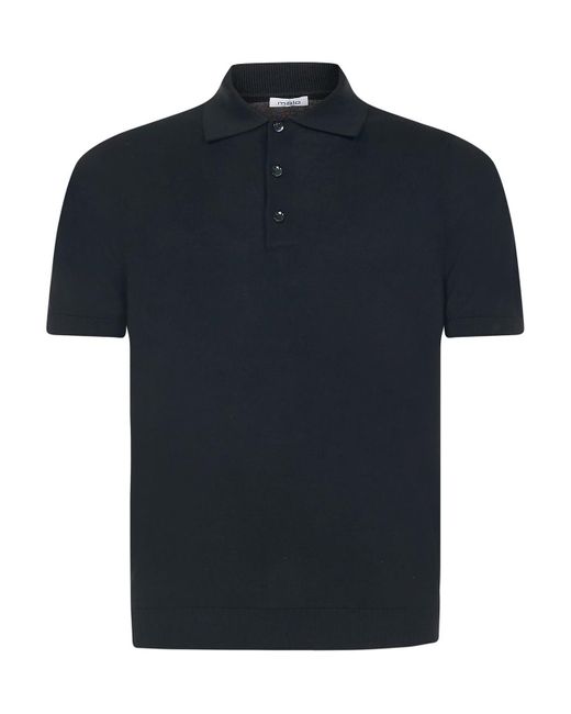 Malo Blue Short-sleeved Polo Shirt for men