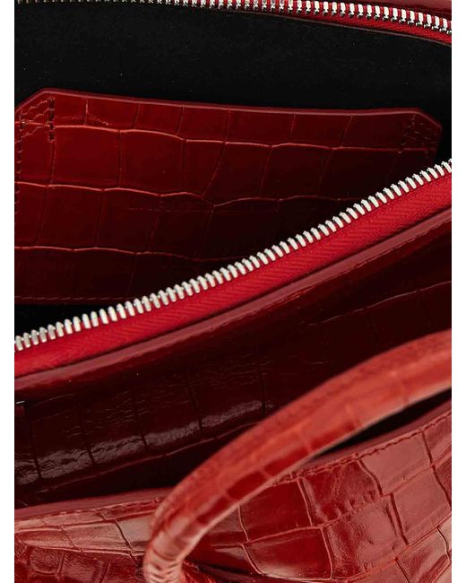 The Attico Red La Passeggiata Mini' Handbag