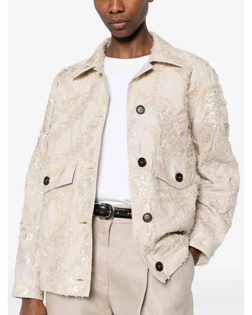 Brunello Cucinelli Natural Jacket