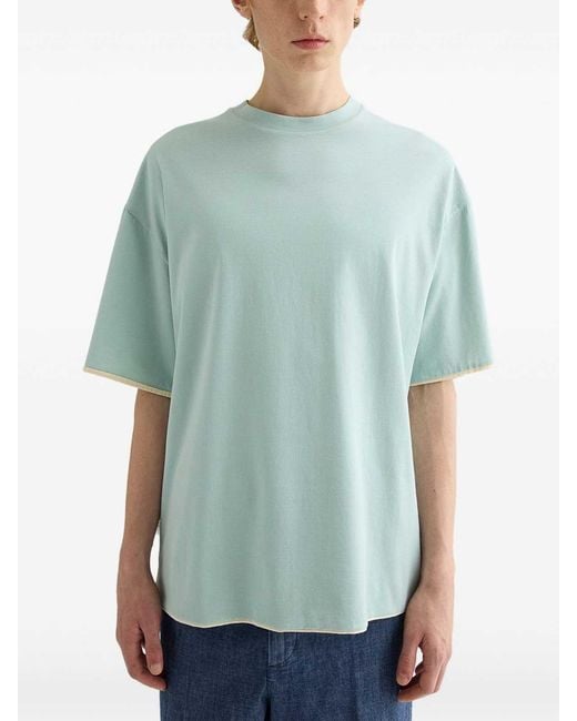 Jil Sander White Straight-Leg Cotton Pants for men