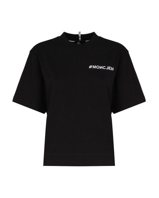 Moncler Black Oversleeves T-shirt