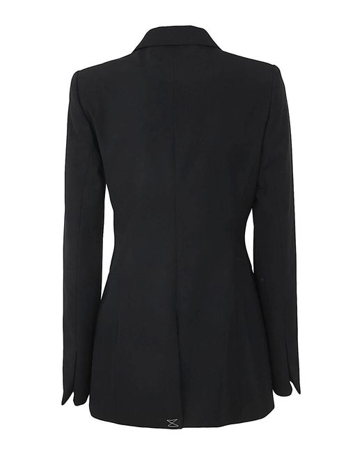 Dries Van Noten Black Bowy Jewel Tux Jacket