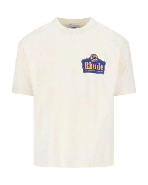 Rhude White T-shirt for men