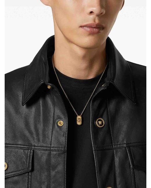 Versace Metallic Necklace for men