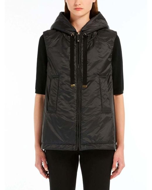 Max Mara Black Thecube Greengo Vest