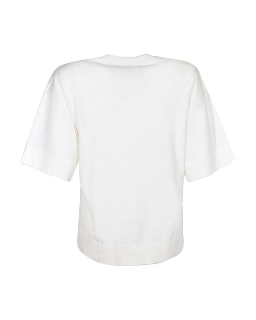 Plan C White Sweaters