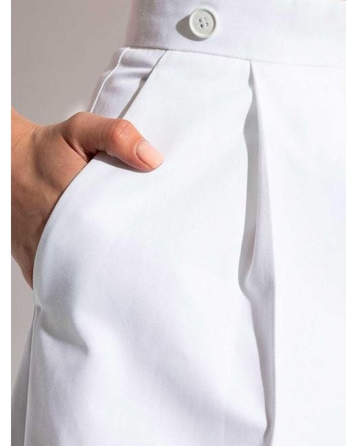 Givenchy White Tailored Trousers