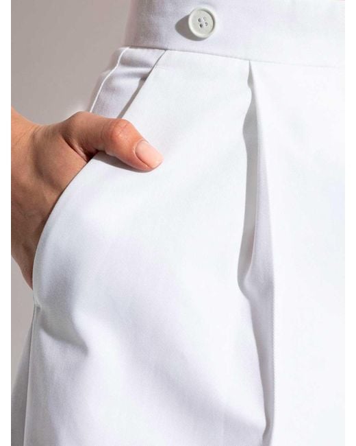 Givenchy White Tailored Trousers