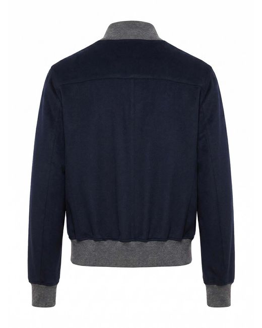Brunello Cucinelli Blue Jacket for men