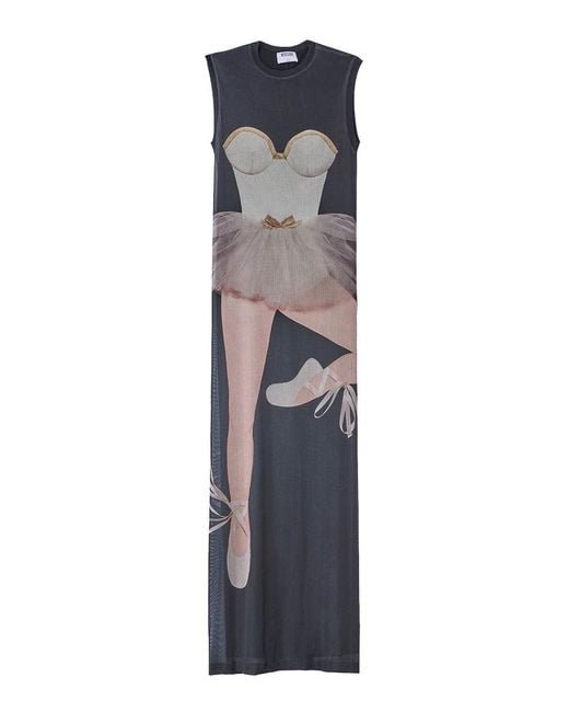 Moschino Blue Maxi Dresses