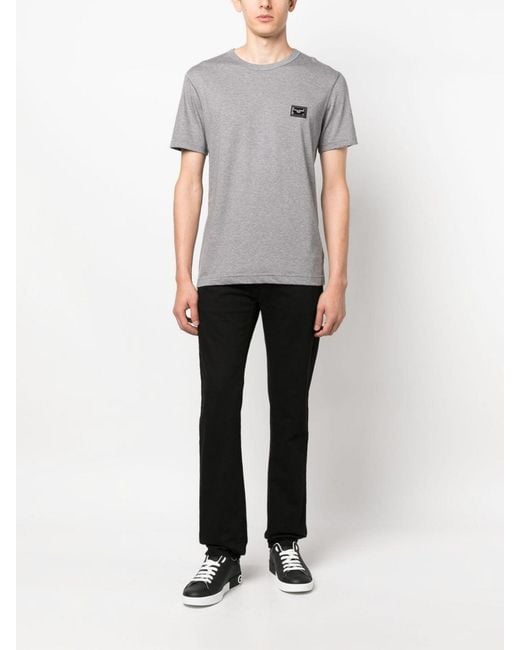 Dolce & Gabbana Gray T-Shirt for men