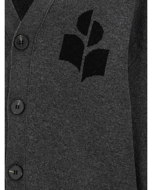 Isabel Marant Black Curtis Cardigan for men