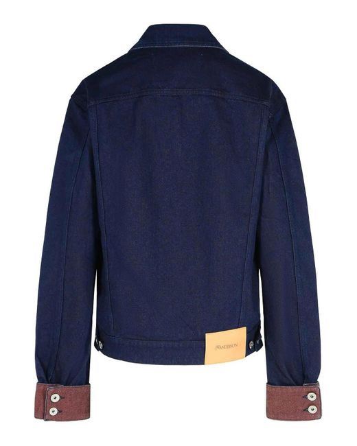 J.W. Anderson Blue Cotton Jacket