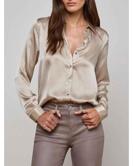 L'Agence Natural Shirt