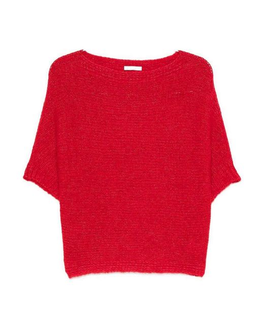 TALKING WALLS Red Wool Sweater