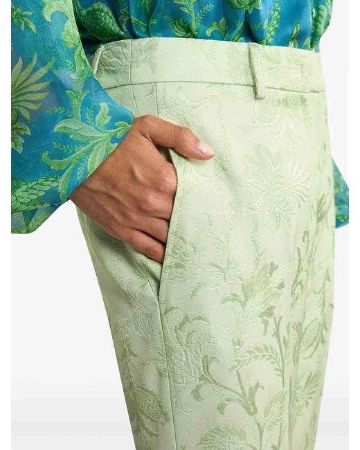 Etro Green Pant