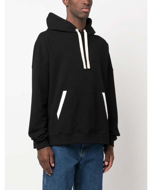 Palm Angels Black Sweatshirt for men
