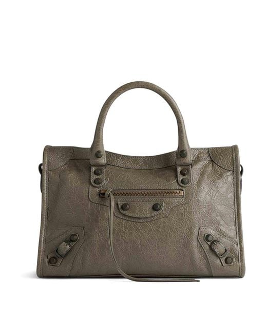 Balenciaga Brown Le City S Arena Storico Top-Handle Bag