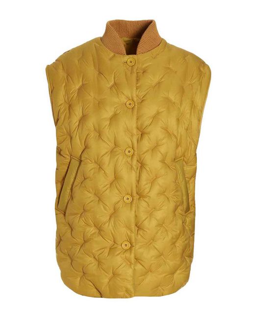 Sherpa Yellow Gang Reversible Bomber Jacket