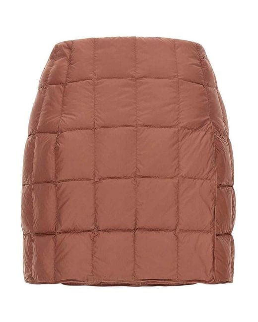 Ienki Ienki Brown Mini Plahta Skirt