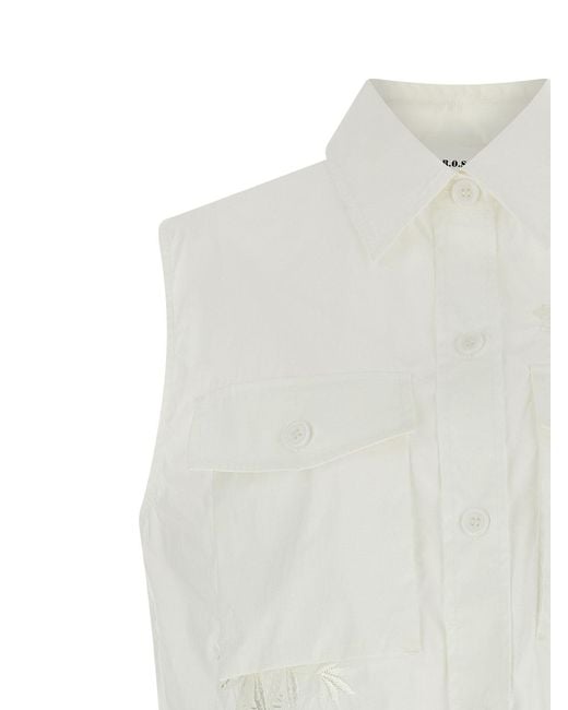 P.A.R.O.S.H. White Ninja26 Shirt