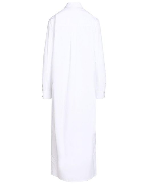 Alaïa White Asymmetrical Shirt
