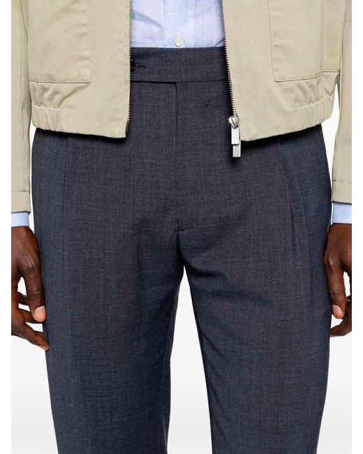 Berwich Blue Pants for men