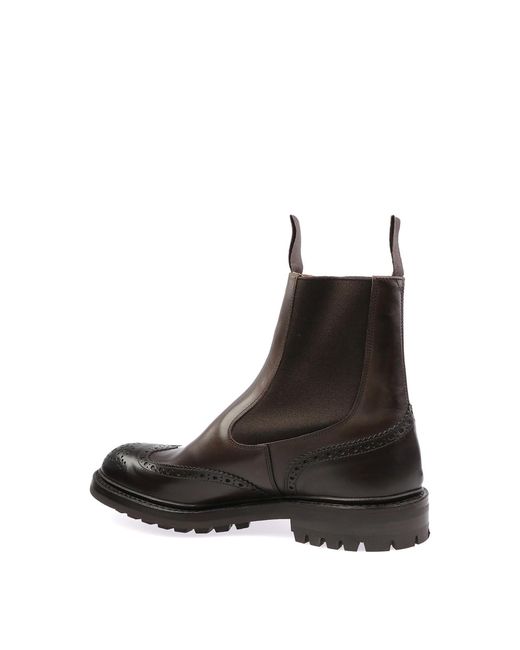 Tricker's Black Henry Ankle Boots for men