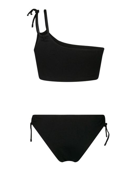 Eres Black One Shoulder Bra