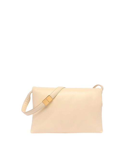 Marni Natural Large Prisma Shoulder Bag