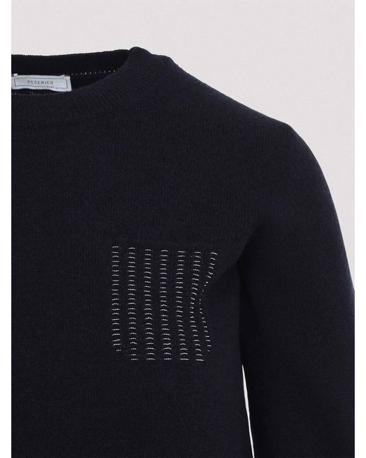 Peserico Blue Sweater