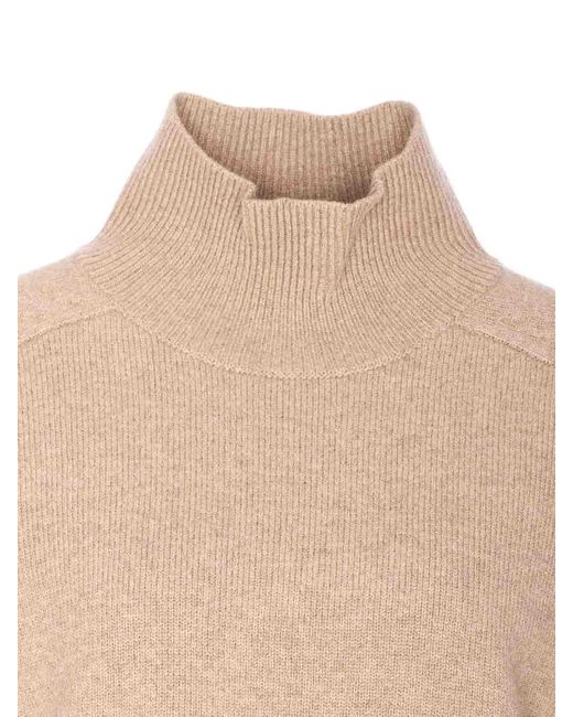 Tory Burch Natural Merino Wool Sweater