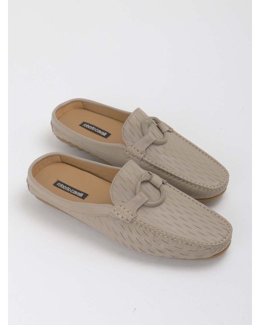 Roberto Cavalli Natural Loafer for men