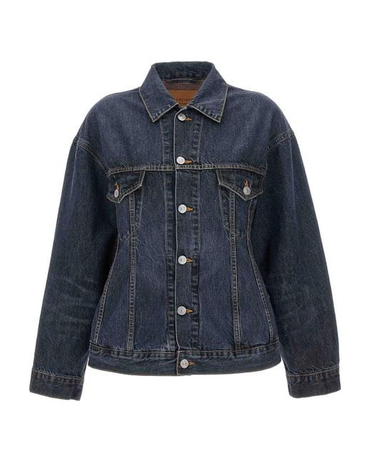 Balenciaga Blue Hourglass Jacket