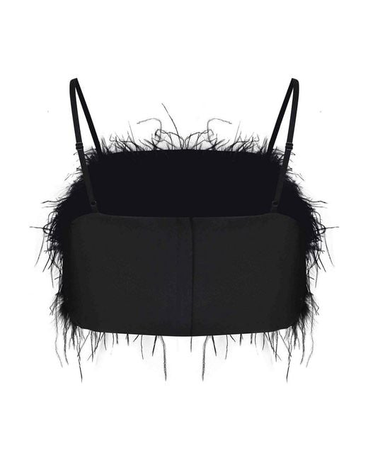 Pinko Black Top Made Of Polyester Blend